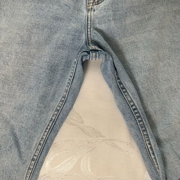 Abercrombie & Fitch Womens The Ankle Straight Ultra Hi Rise Jeans Blue Sz 30/10s - Picture 15 of 16